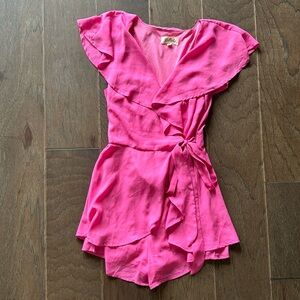 The Pink Lily Boutique Fuchsia Romper